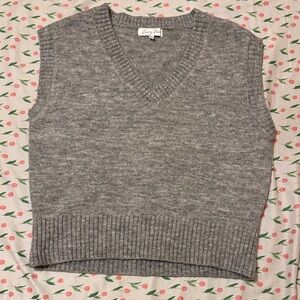 Gray Sweater Vest